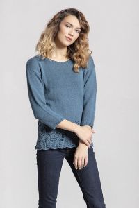 Knitting Patterns Galore - Dragonfly Pullover