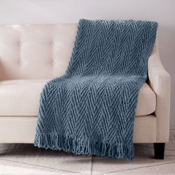 Herringbone Weave Blanket