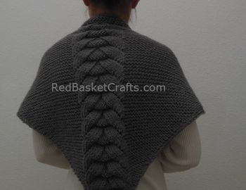 Cozy Braid Shawl