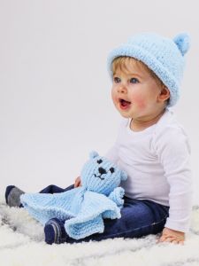 Little Bear Hat and Lovey