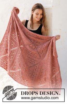 Sweet Nordic Rose Blanket