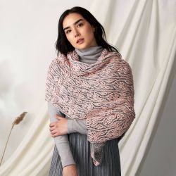 Allan Gardens Brioche Shawl