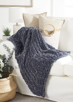 Retro Knit Throw