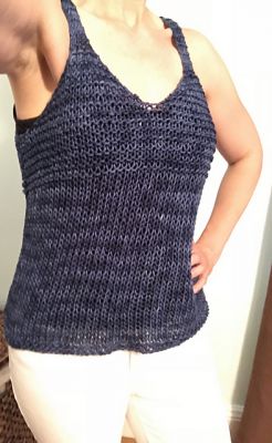 Knitting Patterns Galore - Simple Summer Tank