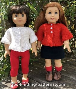 Veste à basque American Girl Doll