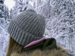 A basic brioche hat