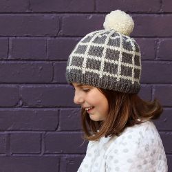 Grid Beanie