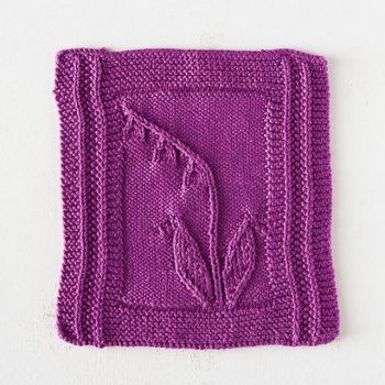 Bellflower Dishcloth