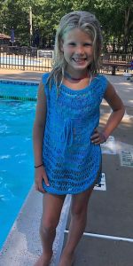 Aqua Swimsuit Cover-Up