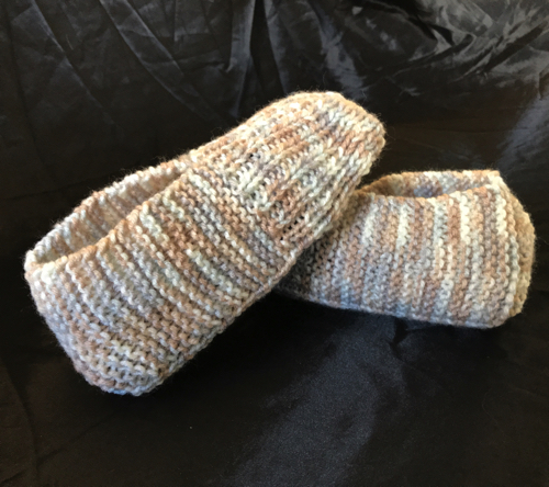 Knitting Patterns Galore How to Knit a Pair of Slippers