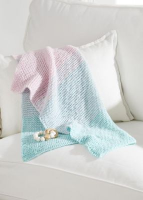 Striped Stroller Blanket