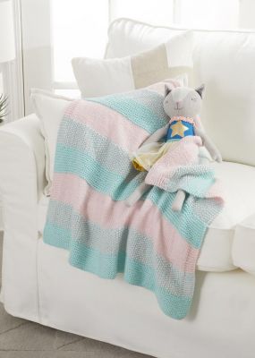 Bobbin Textured Stripes Blanket