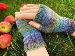 How to Knit Fingerless Gloves