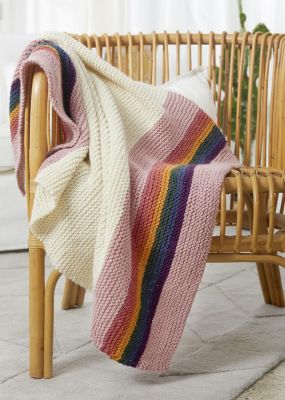 Retro Rainbow Blanket