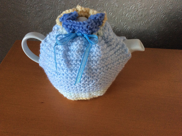 Knitting Patterns Galore - Oh So Simple Tea Cosy