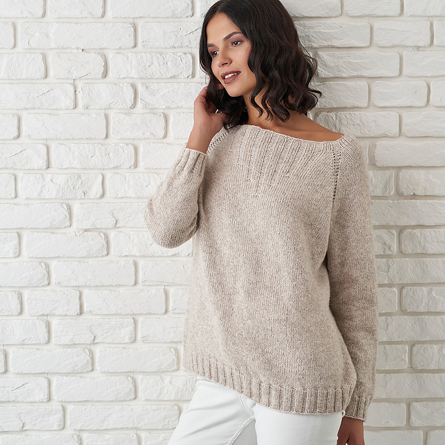 Knitting Patterns Galore - Wilhelmine Sweater