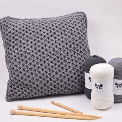Smock Stitch Cushion
