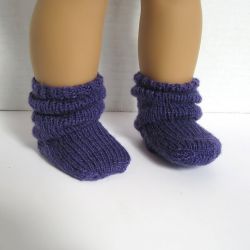Chaussettes Scrunch pour poupées 18"