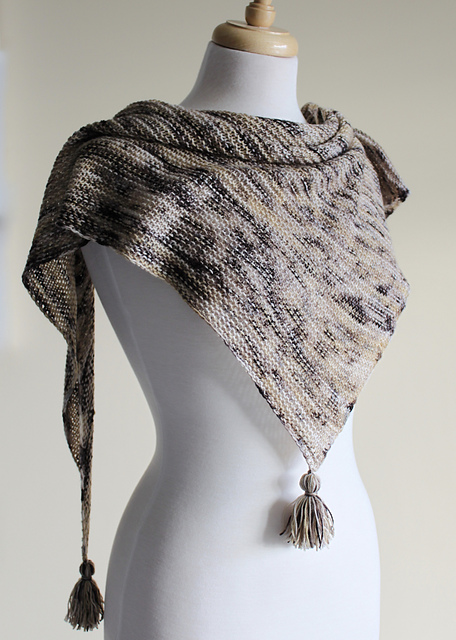 Knitting Patterns Galore - Dappled Shawl