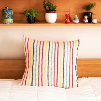 Garter Stripe Pillow