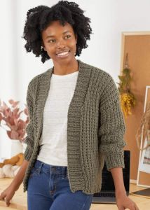 Textured Cardigan