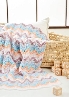 Chevrons Baby Blanket