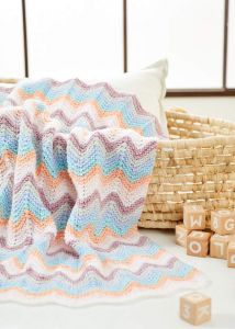 Chevrons Baby Blanket