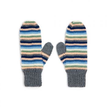 Caron Stripey Mittens