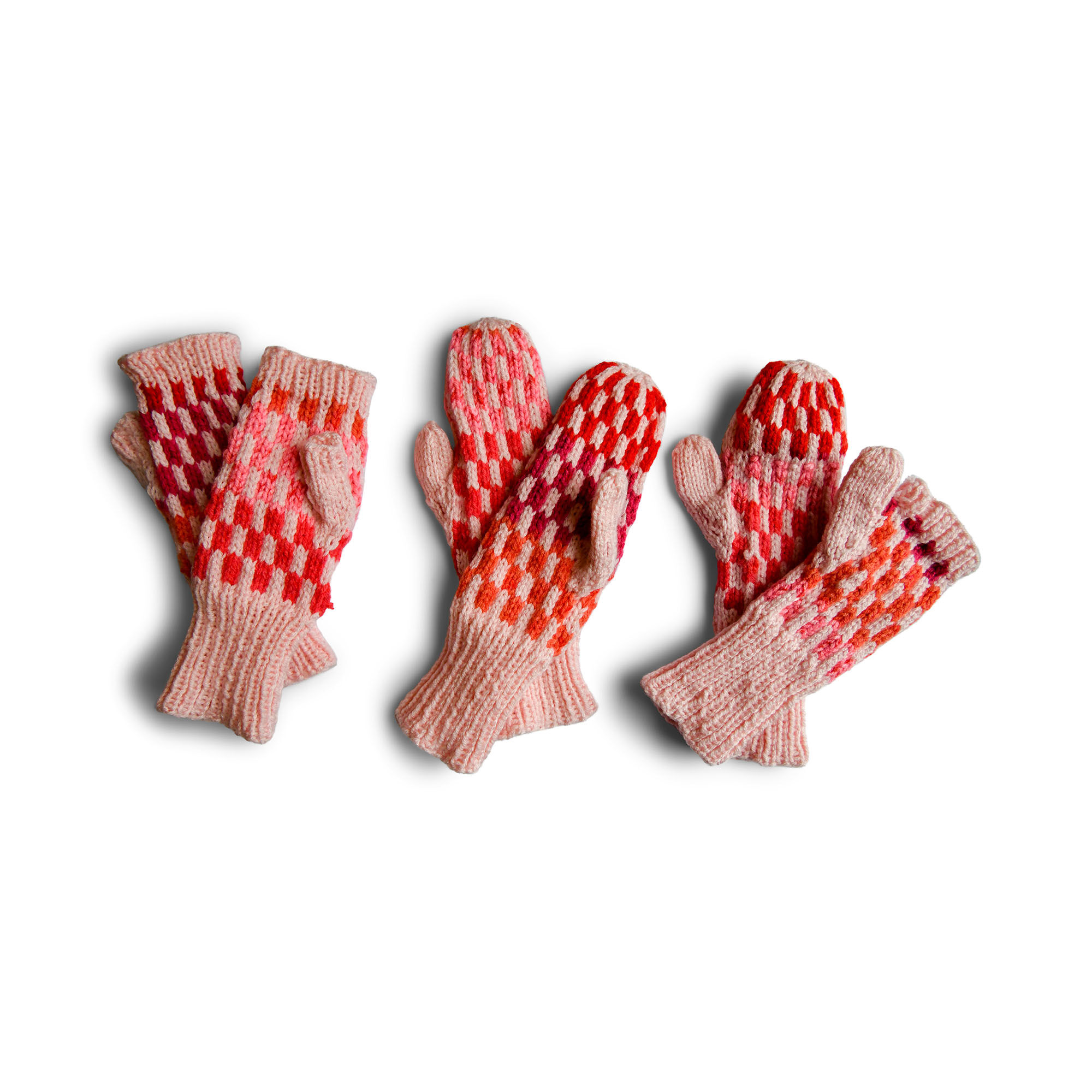 Free Red Heart Mittens For All Pattern