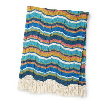 Patons Digital Chevron Blanket