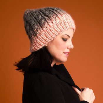 Caron Butterfly Loop Hat