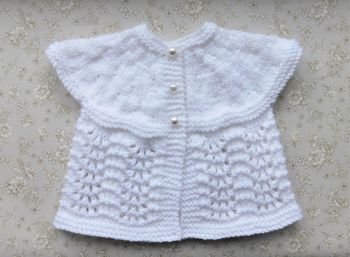 Old Shale Lace Baby Top