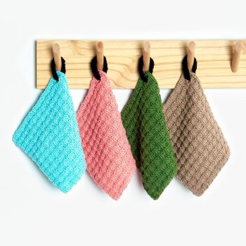 Waffle Dishcloth