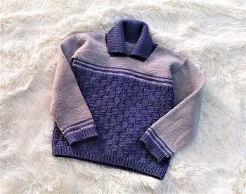 Adam's First Sweater