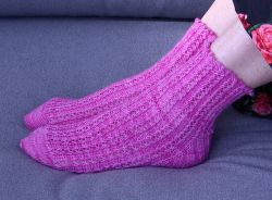 Ripple Rib Socks