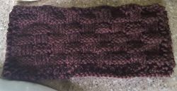 Basketweave Dishcloth