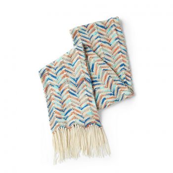 Stripy Zig Zag Scarf