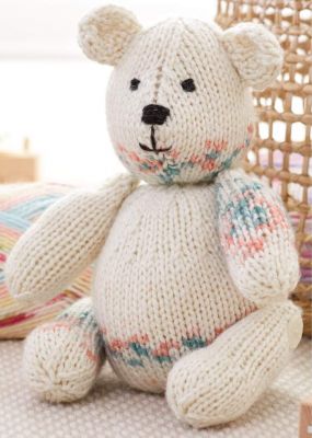 Knitting Patterns Galore - Bloom Bear