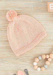 Knit Pattern Baby Bonnet Bottoms Hat Pants