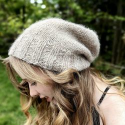 Simple Summer Slouch Beanie