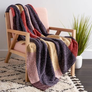 Velvet Stripes Blanket