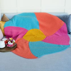 Pinwheel Posy Blanket