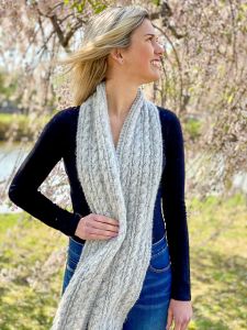 Avita Cabled Scarf