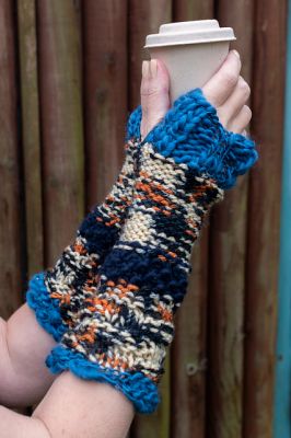 Chunky Fingerless Mitts