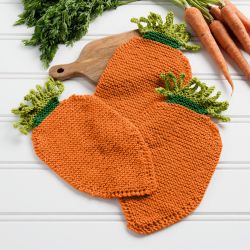 Carrot Dishcloth