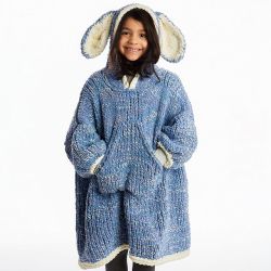 Funny Bunny Blanket Hoodie