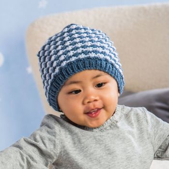 Star Stitch Slouchy Baby Hat