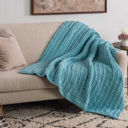 Sparkle Slip Stitch Blanket