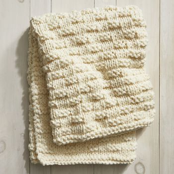 Woven Look Blanket