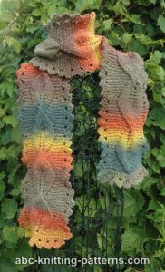 Autumn Leaves Scarf